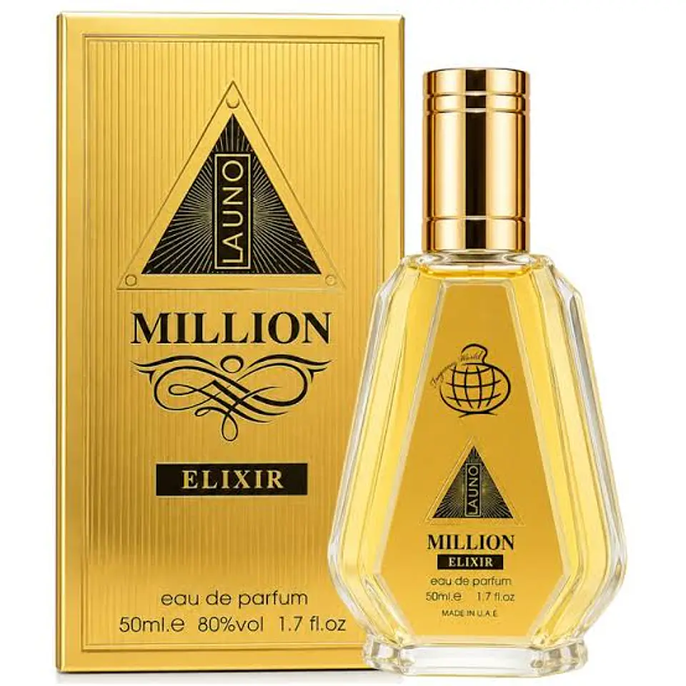 FRAGANCE WORLD  LA UNO MILLION ELIXIR EDP 50 ML 1