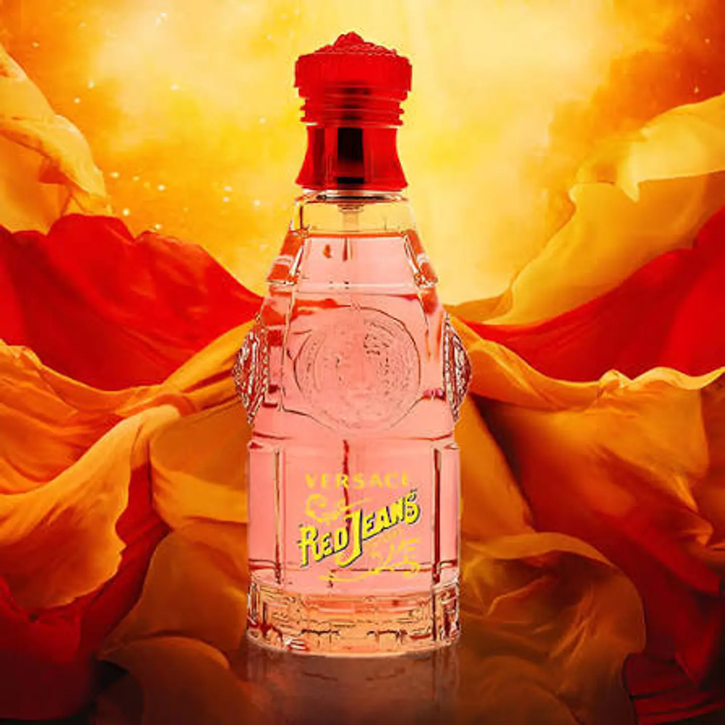 VERSACE  RED JEANS EDT 75 ML 2
