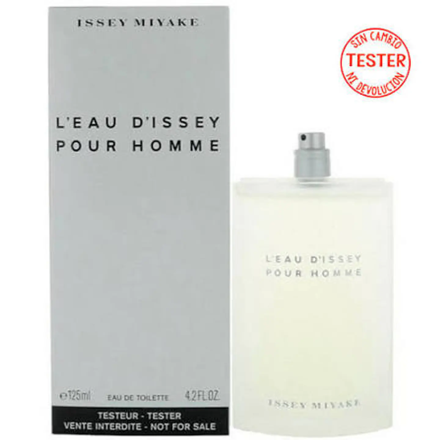 ISSEY MIYAKEE  LEAU DISSEY POUR HOMME EDT TESTER 125 ML 3