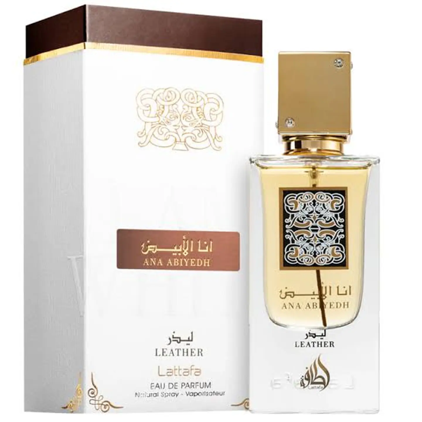 LATTAFA ANA ABIYEDH LEATHER EDP 60 ML UNISEX 1