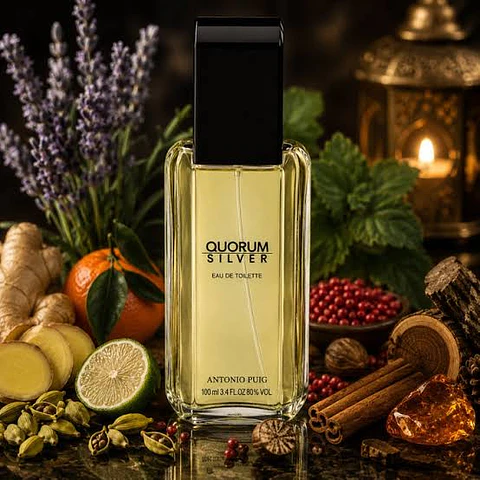 QUORUM SILVER EDT 100 ML