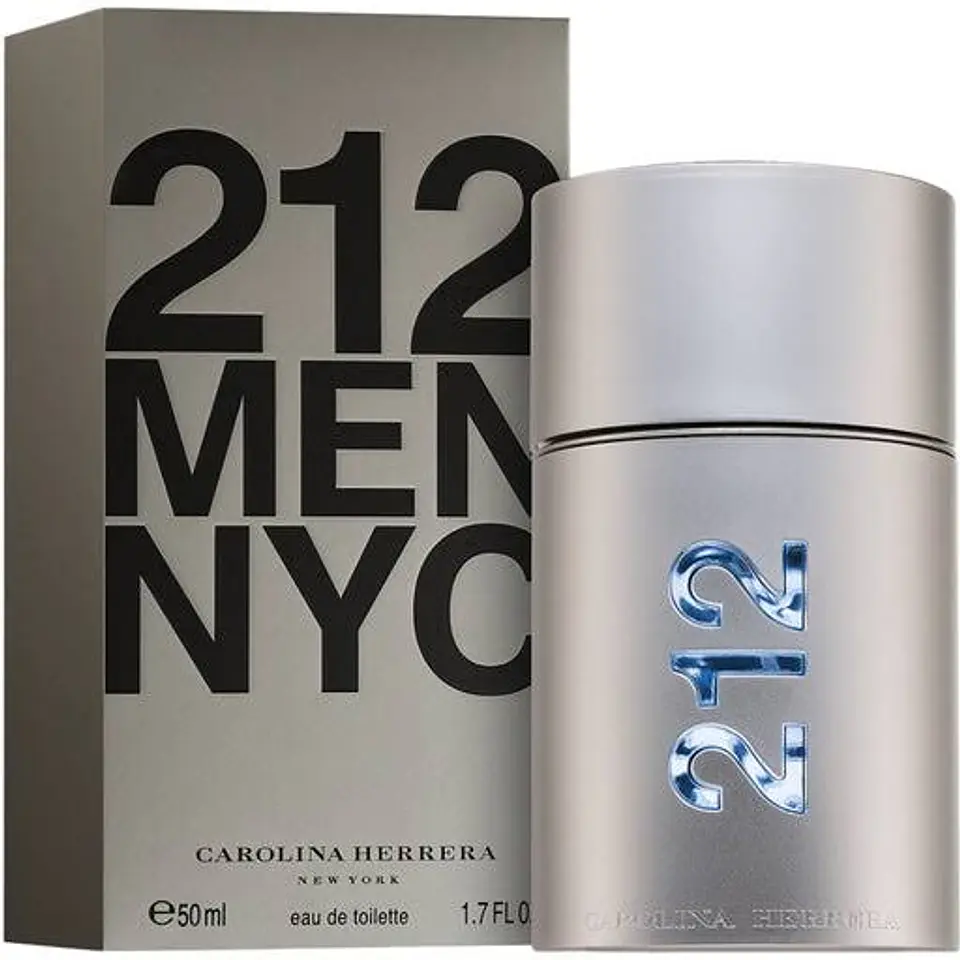 CAROLINA HERRERA 212 MEN NYC EDT 50 ML 1