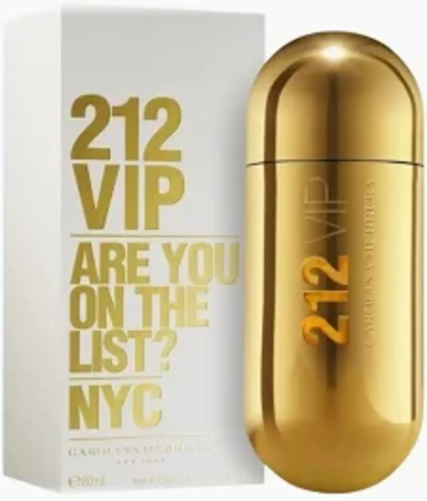 CAROLINA HERRERA 212 VIP DORADO EDP 80 ML 1