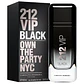 CAROLINA HERRERA 212 VIP BLACK EDP 100ML - Miniatura 1