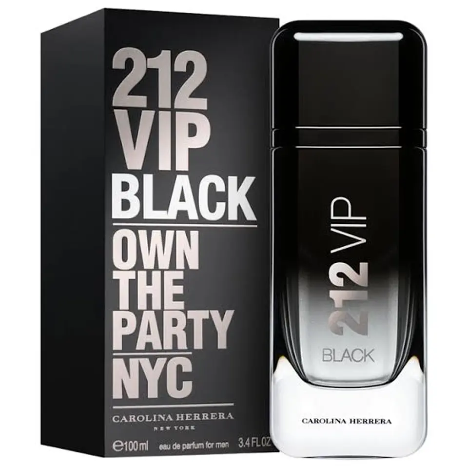 CAROLINA HERRERA 212 VIP BLACK EDP 100ML 1