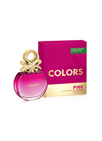 Colors Pink para mujer / 80 ml Eau De Toilette Spray