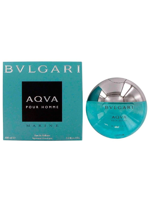 Bvlgari Aqva Marine para hombre / 100 ml Eau De Toilette Spray