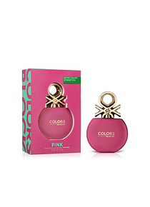 Colors Pink (blocks edition) para mujer / 80 ml Eau De Toilette Spray