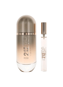 212 Vip Rosé para mujer / SET - 80 ml Eau De Parfum Spray
