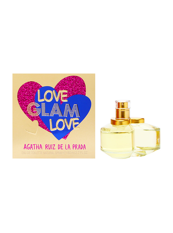 Love Glam Love para mujer / 80 ml Eau De Toilette Spray