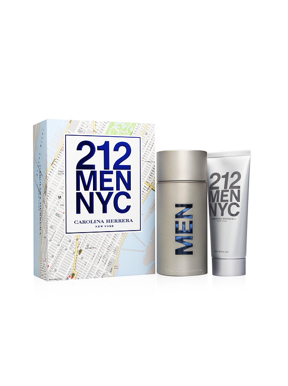 212 Men NYC para hombre / SET - 100 ml Eau De Toilette Spray