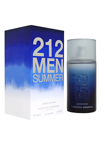 212 Men Summer para hombre / 100 ml Eau De Toilette Spray