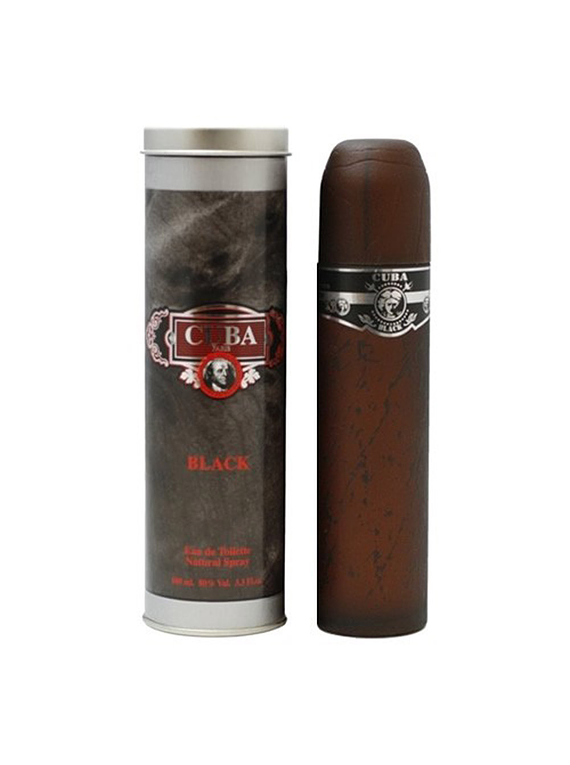 Cuba Black para hombre / 100 ml Eau De Toilette Spray