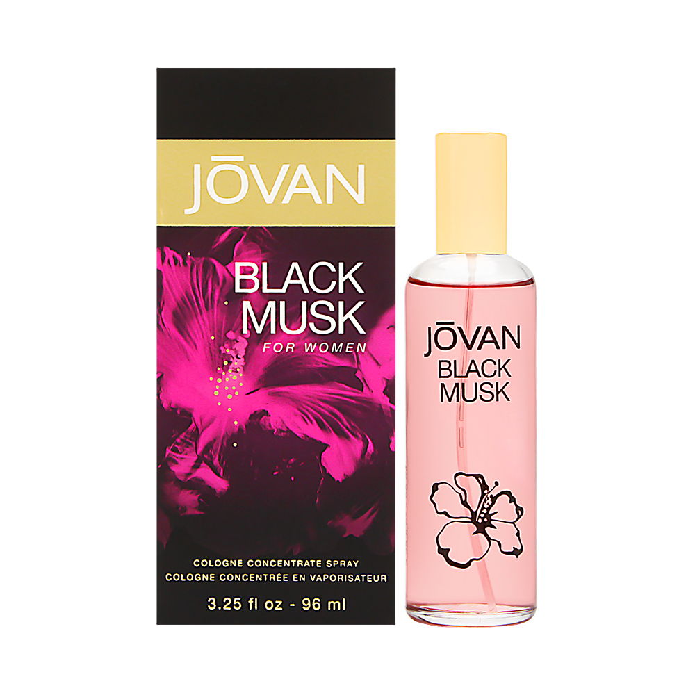 Jovan Black Musk para mujer / 96 ml Cologne Spray