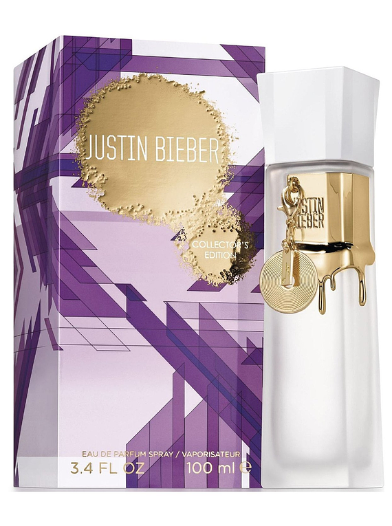 Justin Bieber Collector para mujer / 100 ml Eau De Parfum Spray