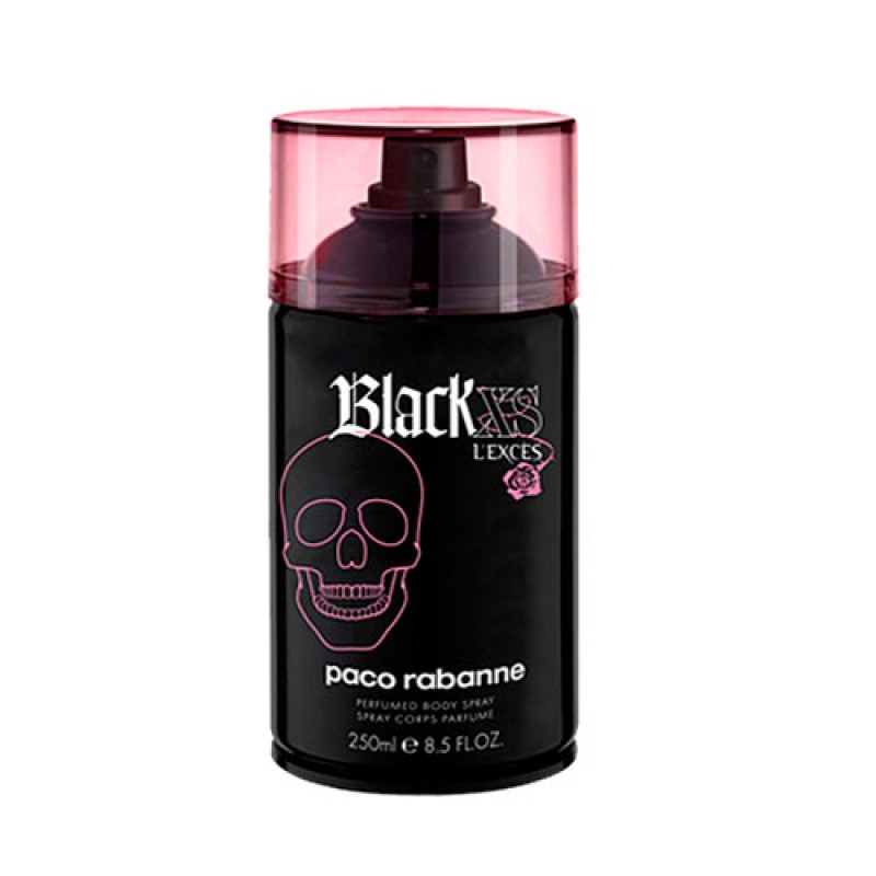 Black XS L'Exces para mujer / 250 ml Body Spray Spray