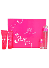 360º Pink para mujer / SET - 100 ml Eau De Parfum Spray