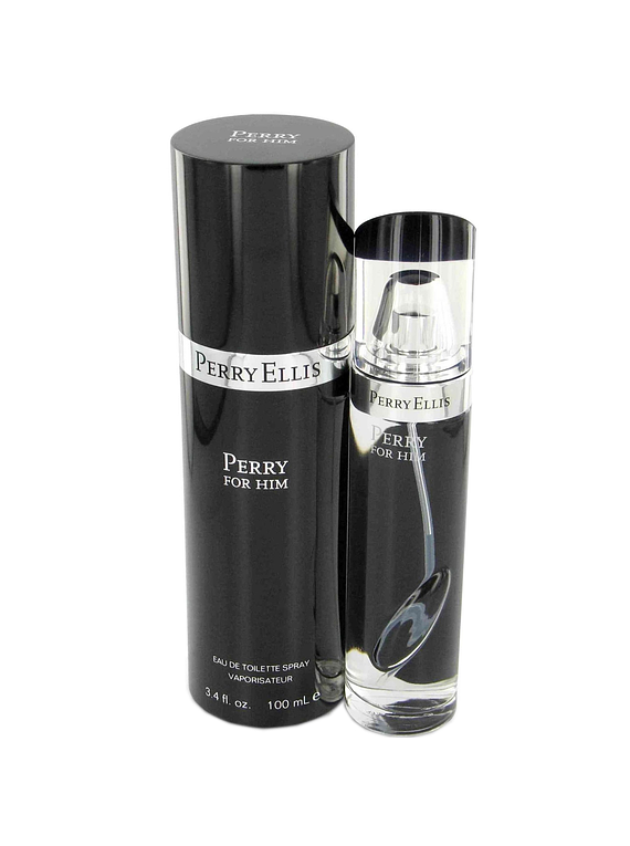 Perry Black (Perry For Him) para hombre / 100 ml Eau De Toilette Spray