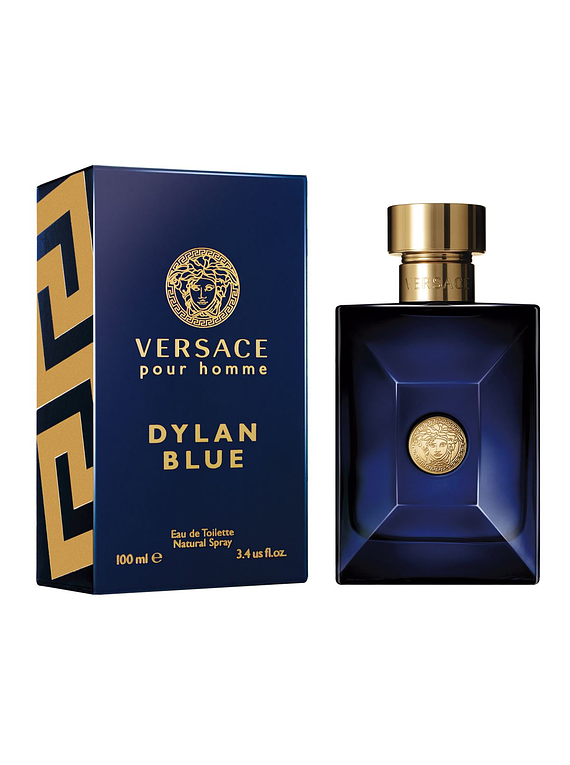 Versace Pour Homme Dylan Blue para hombre / 100 ml Eau De Toilette Spray