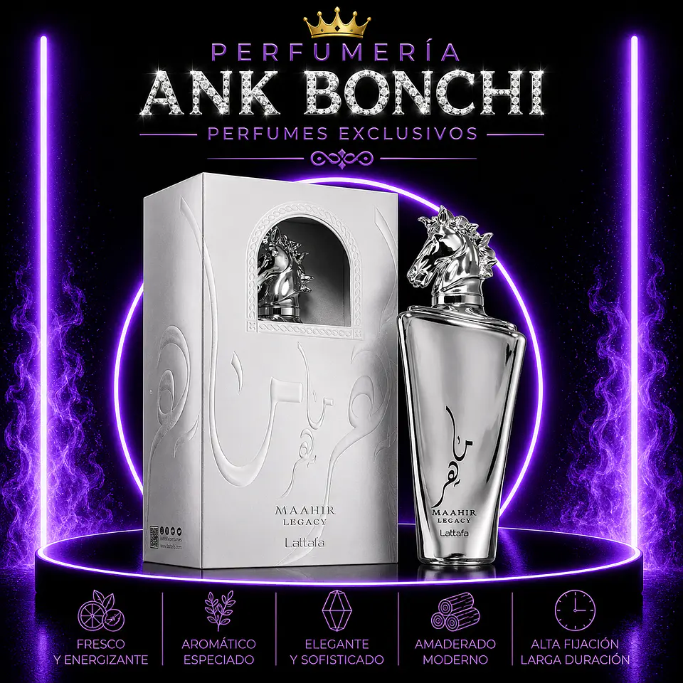 Maahir legacy edp 100ml hombre  1