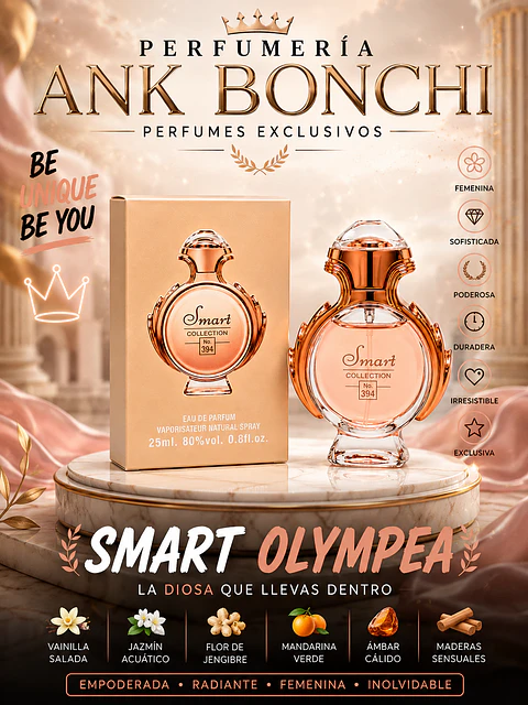 Smart 394 25ml (dupe de ilympea paco rabbane) mujer 