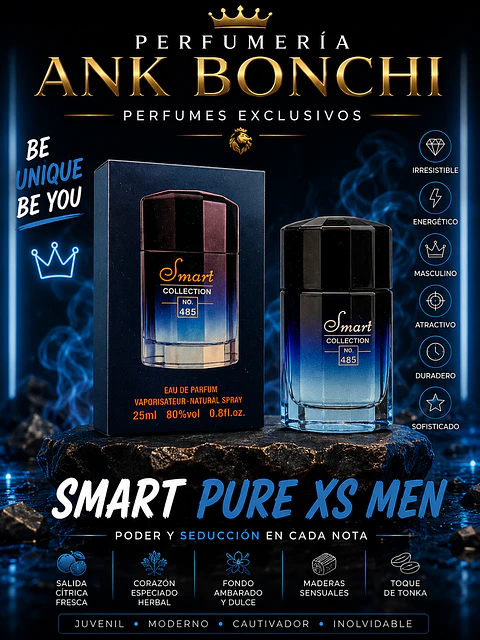 Smart 485 25ml (dupe de pure XS) hombre 