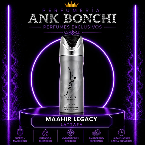 maahir legacy 200ml spray (hombre)