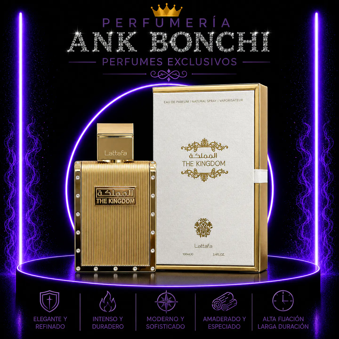 The kingdom 100ml edp  1