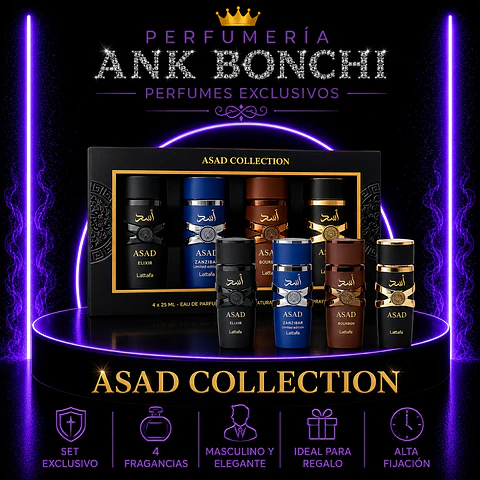 Set asad 4 x 25ml edp