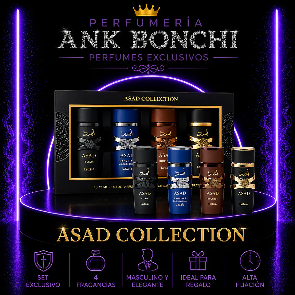 Set asad 4 x 25ml edp 1