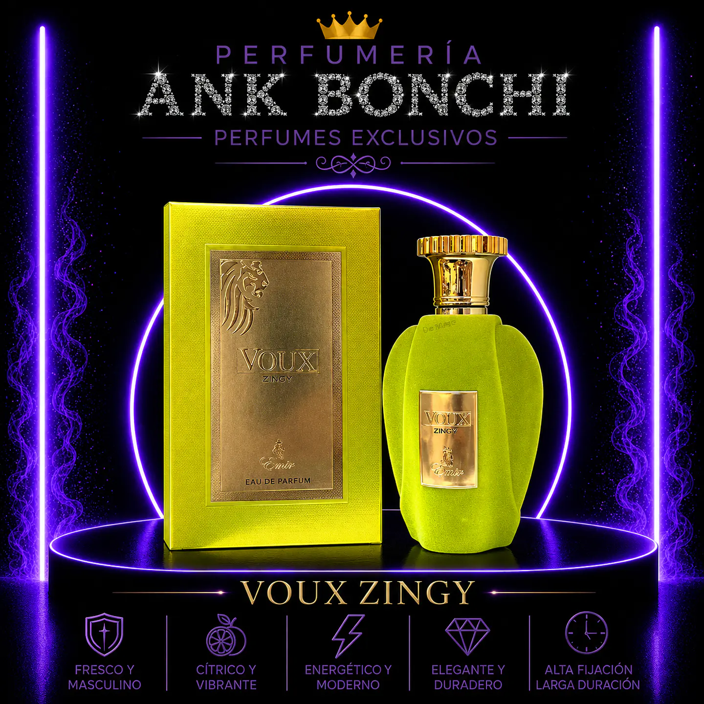 Voux zingi 100ml edp  1