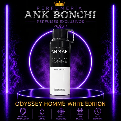 odyssey homme whitte 200ml spray (hombre)