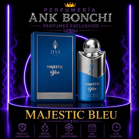majesti bleu 100ml edp hombre (dupe polo blue )