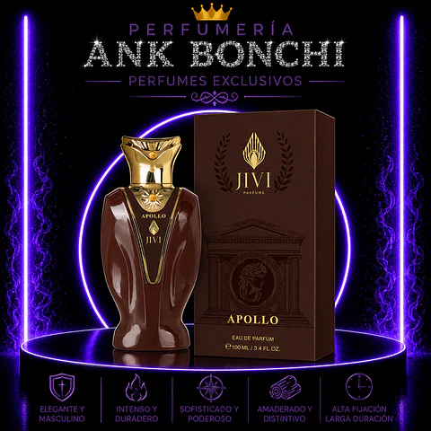 apollo 100ml edp hombre (dupe de 212 black vip )