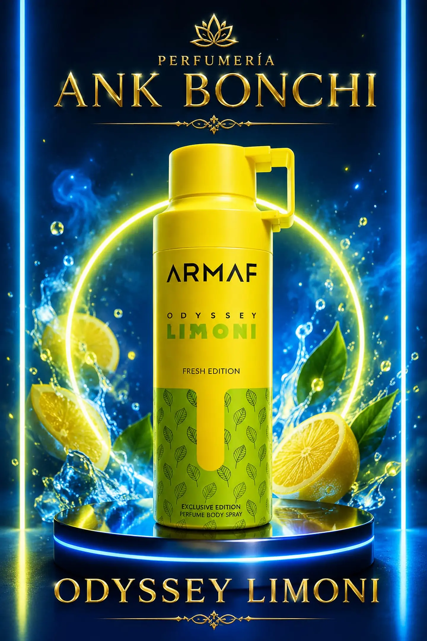 odyssey limoni 200ml spray (hombre ) 1