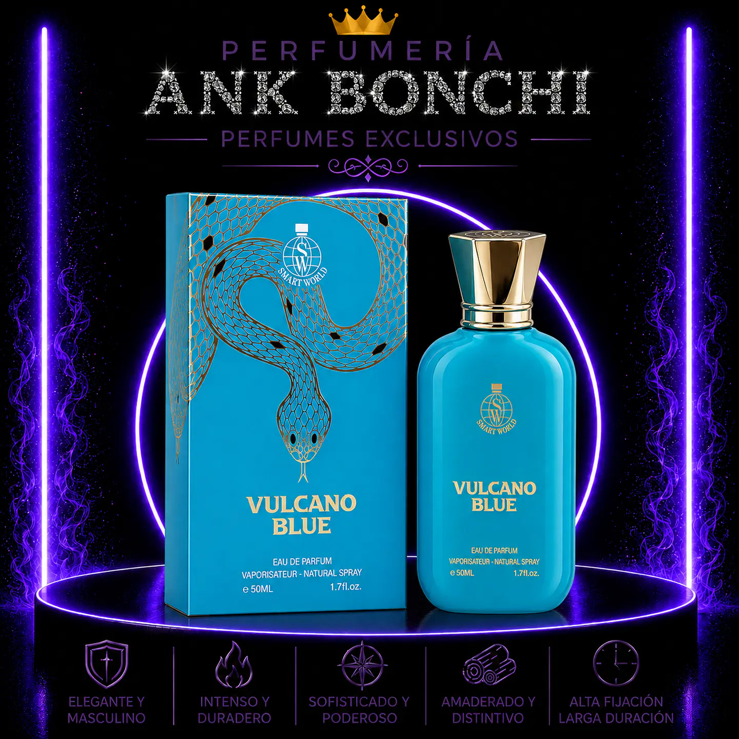 Vulcan feu 50ml edp 1