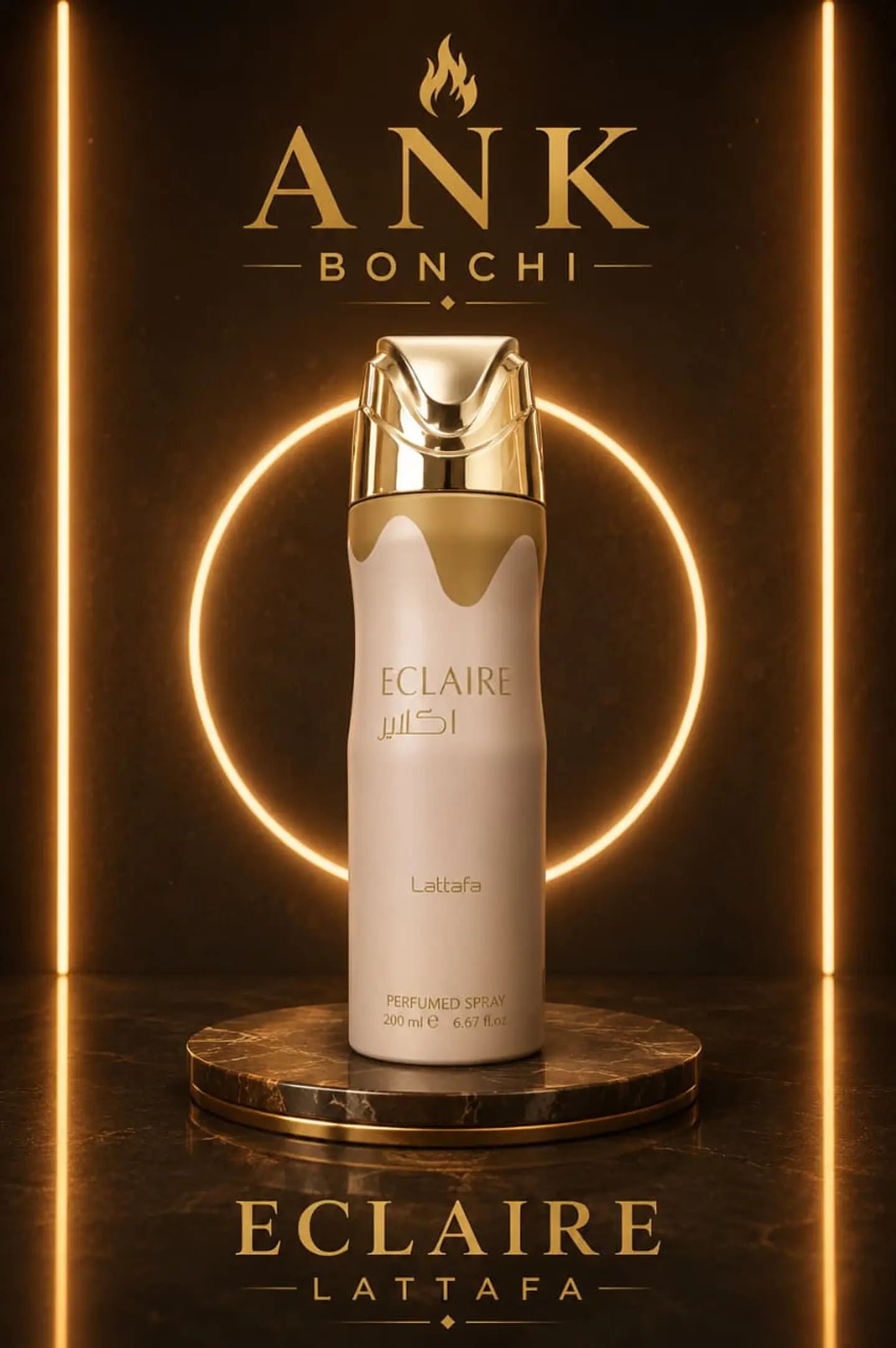 eclaire lattafa 200ml spray  1