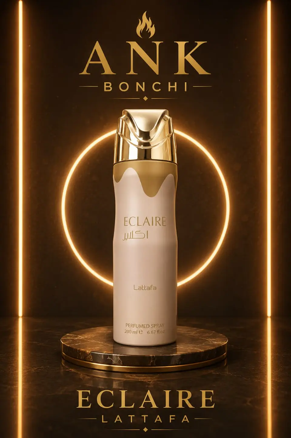 eclaire lattafa 200ml spray  1