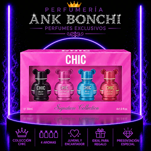 Chic signature collection emper edp 4x 30ml
