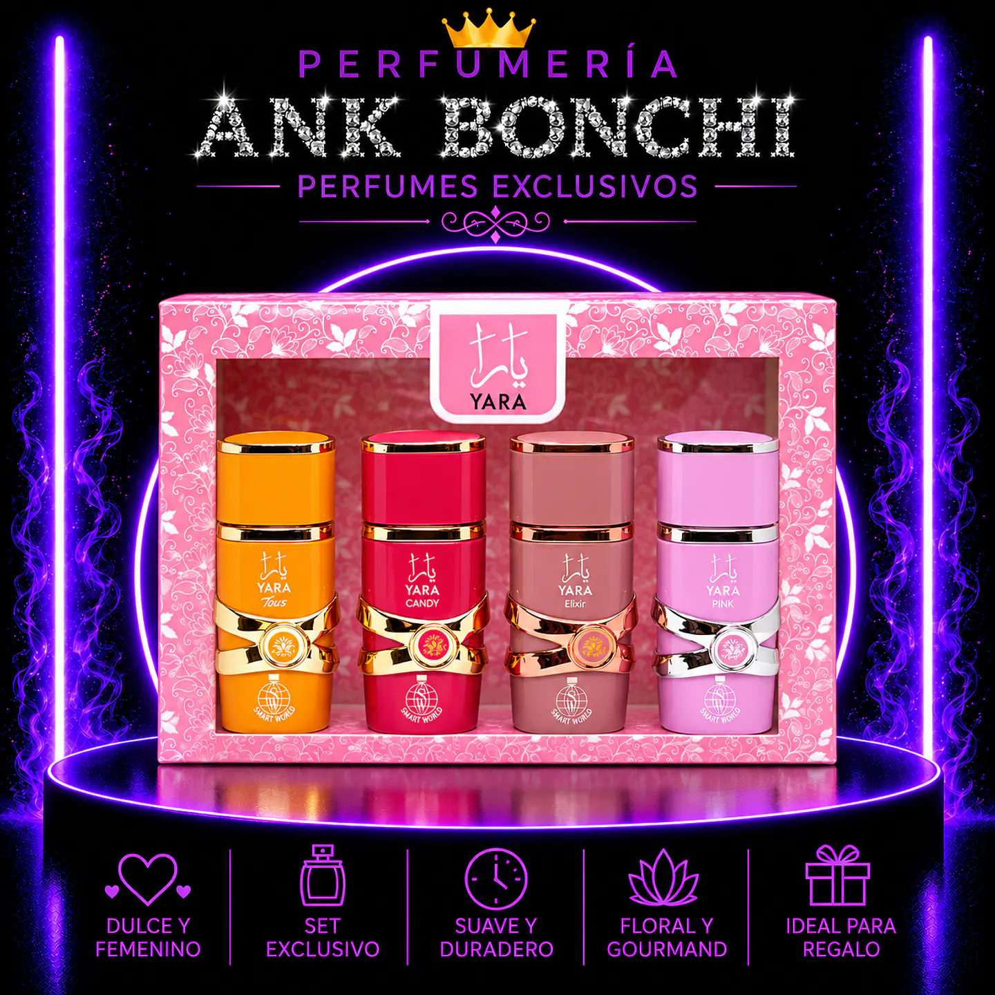 set Smart collection yara edp 1