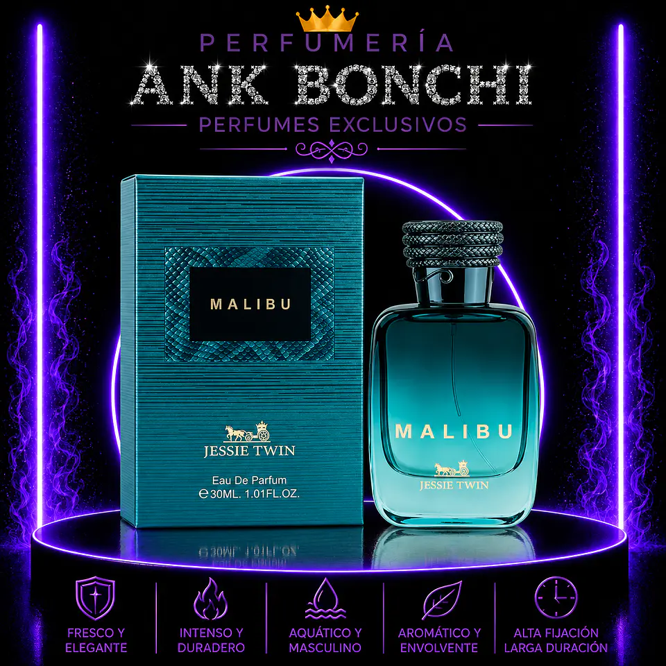 Malibu jessie Twin 30ml edp (dupe hawas malibu) 1