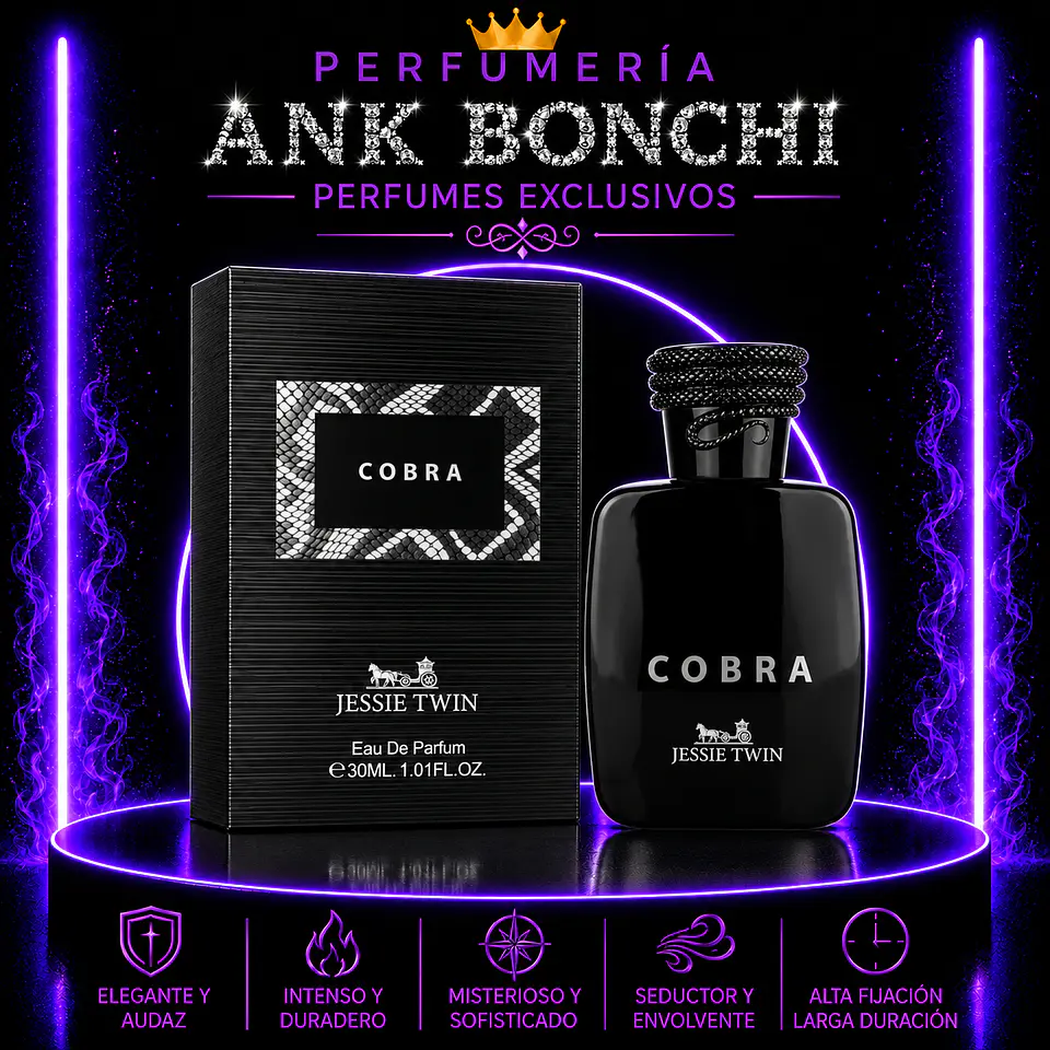Kobra Jessie Twin 30ml edp (dupe de hawas kobra ) 1