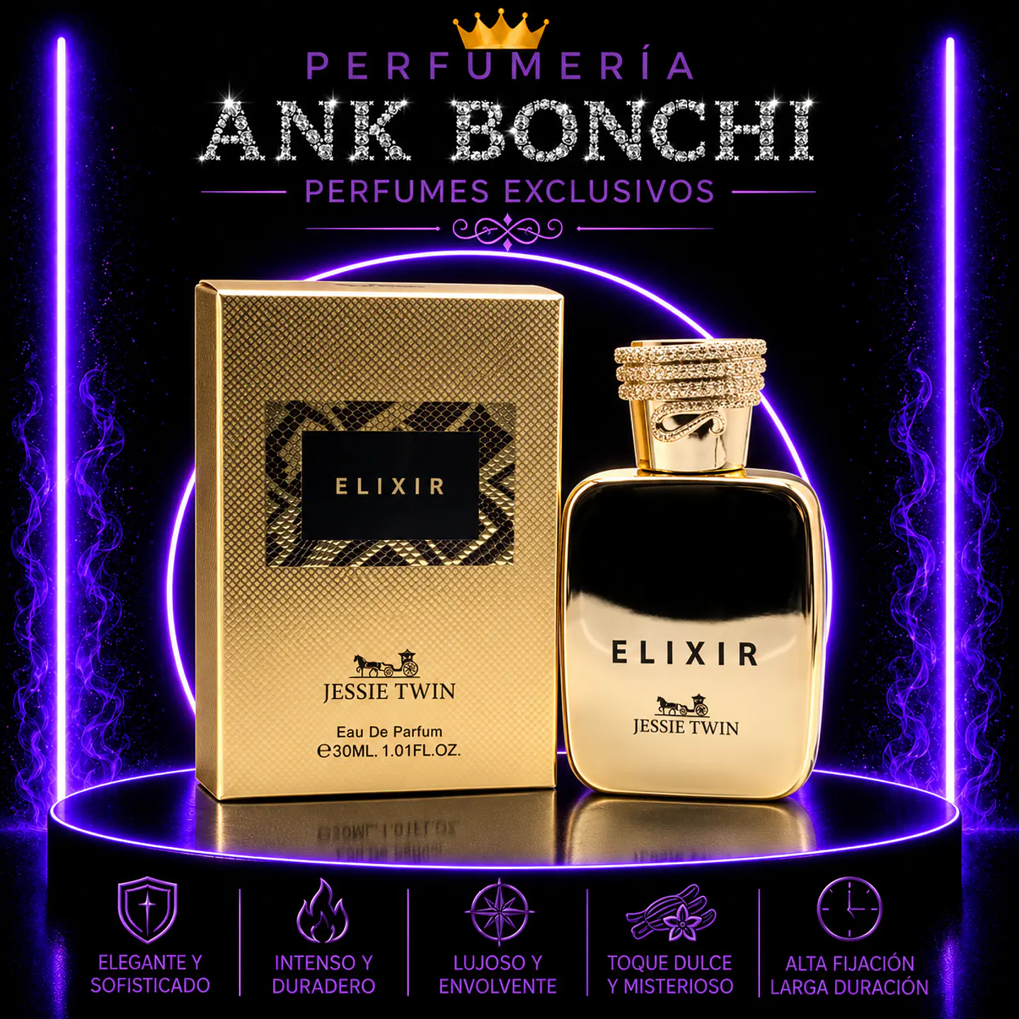 Elixir Jessie Twin 30ml edp (dupe hawas elixir) 1