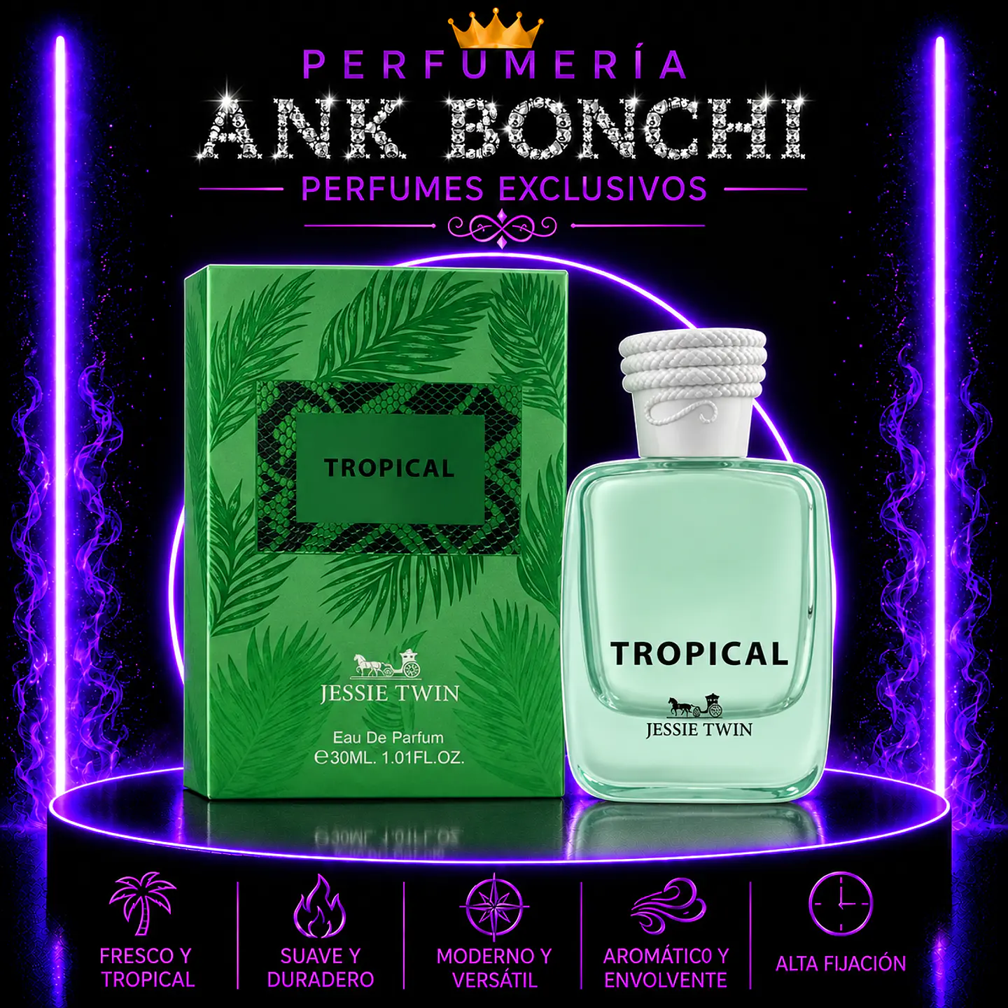 Tropical Jessie Twin 30ml edp (dupe hawas tropical) 1