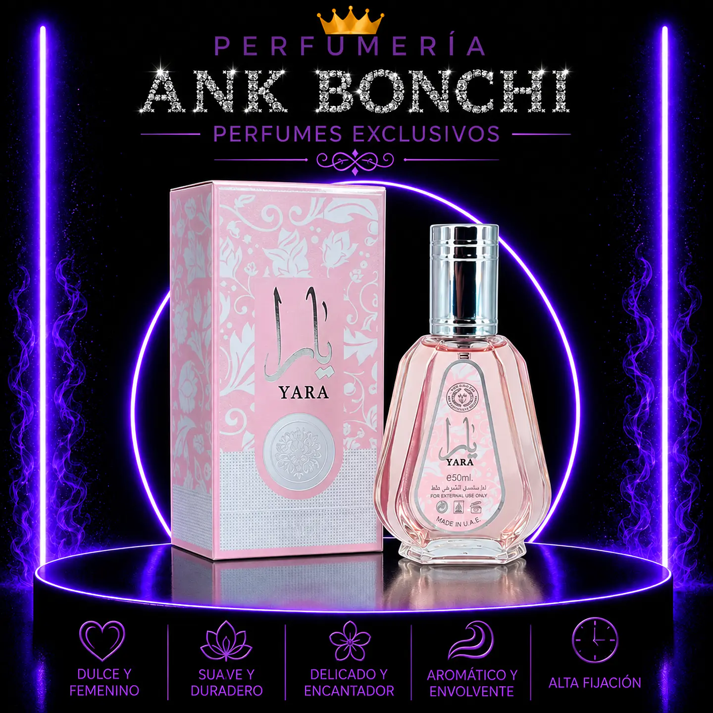 Yara 50ml edp (sin celofan ) 1