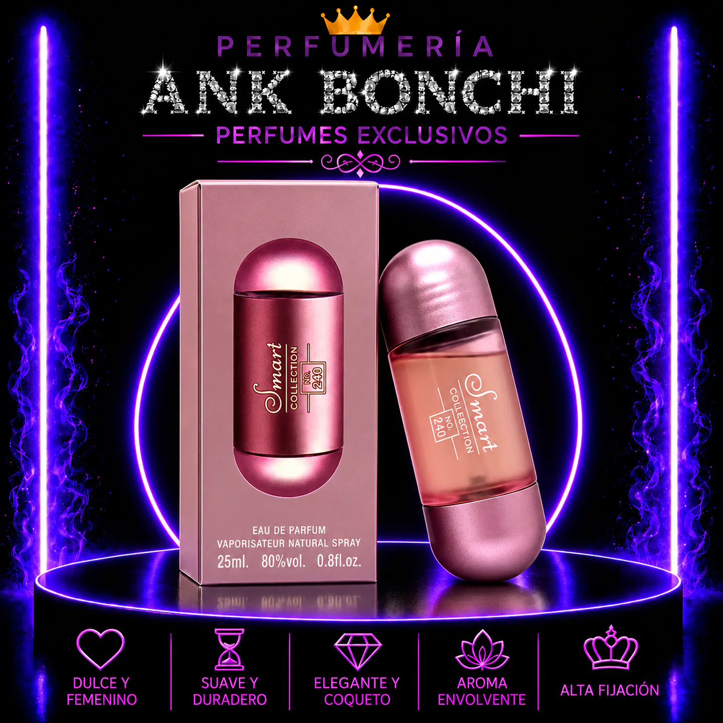 Smart 240 - 212 Sexy Women EDP 25ml Mujer 1