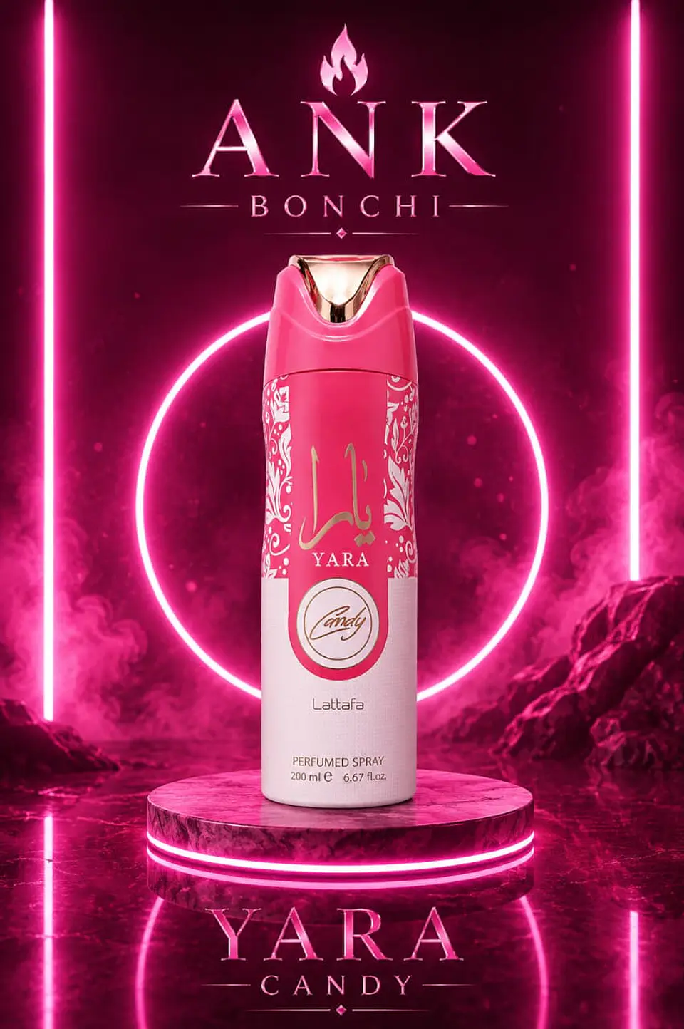 Yara candy lattafa 200ml spray  1