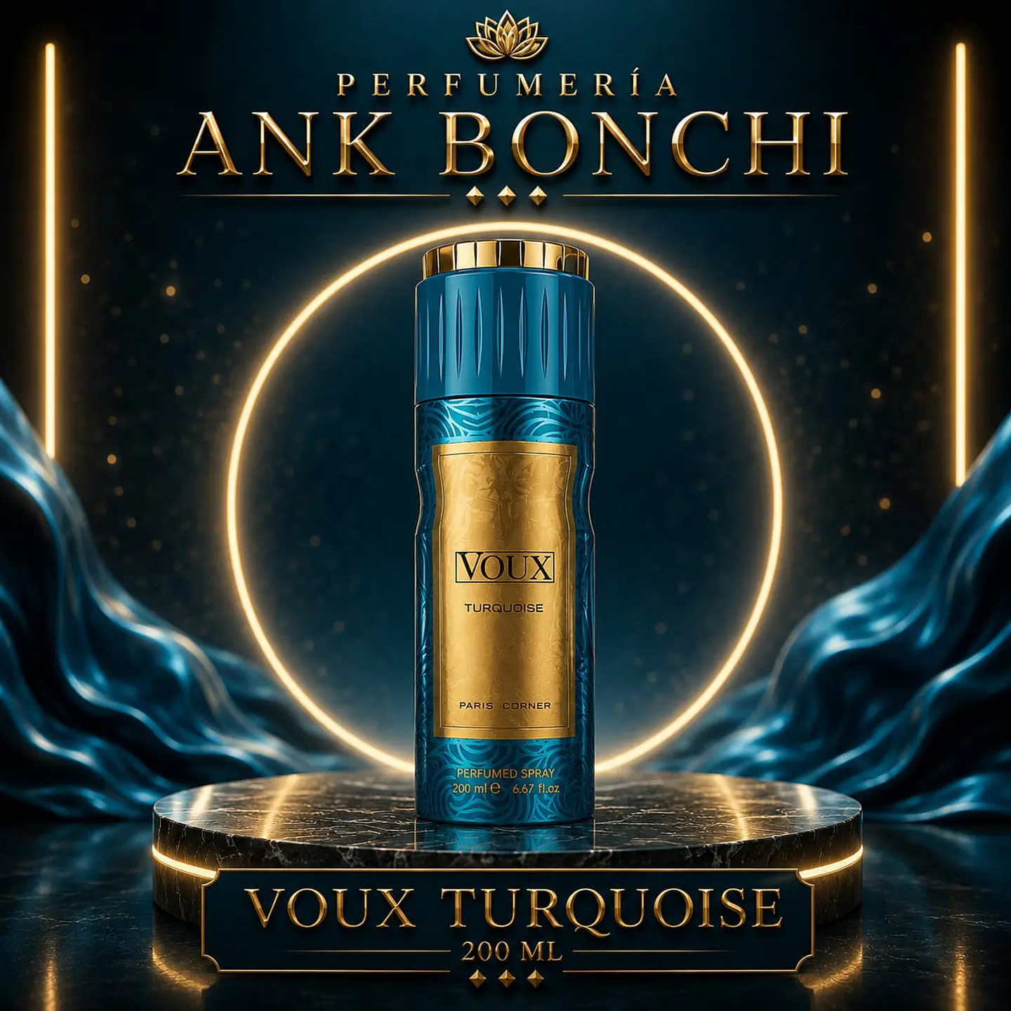 Voux Turquoise Paris Corner 200ML Spray 1