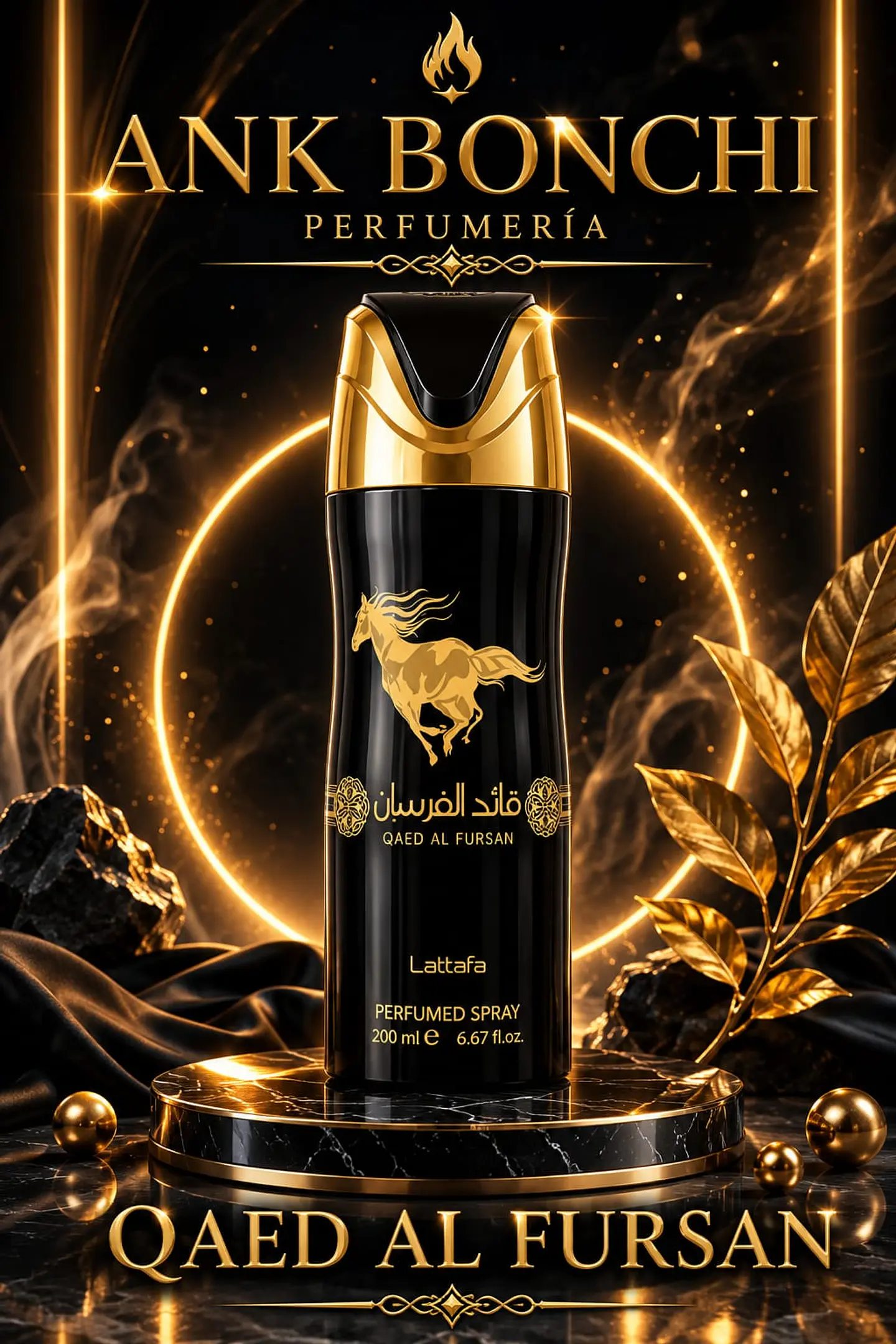 Qaed al fursan Lattafa 200ml Spray (hombre)  1