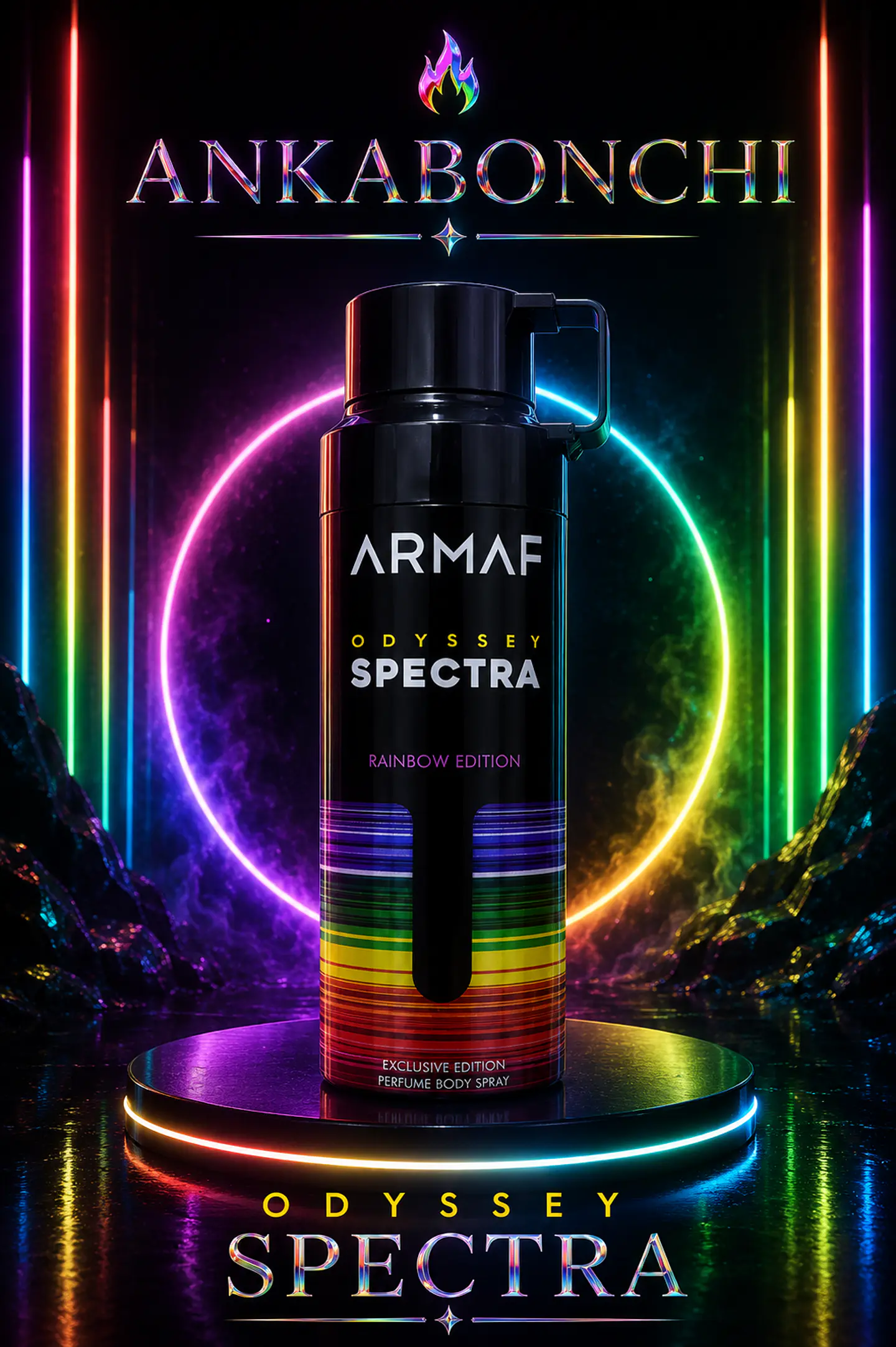 Odyssey Spectra Armaf 200ml Spray (hombre)  1